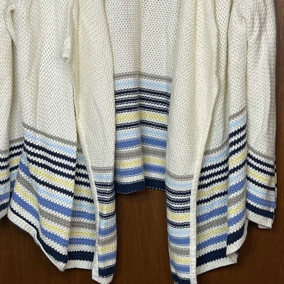 J. Jill Cotton Blend Knit Woman’s Sweater Cardigan Size XL - Picture 3 of 6